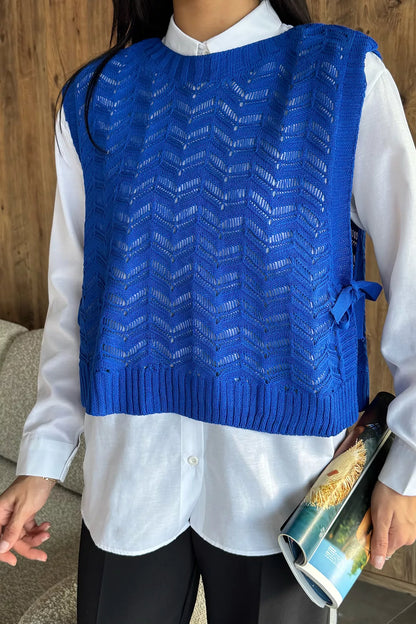 Gömlek Kombinli Triko Süveter