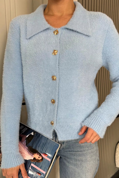 Kadın Yumoş İplik Triko Ceket