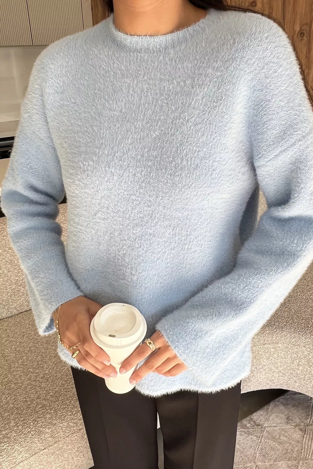 Salaş Sakallı Triko Kazak