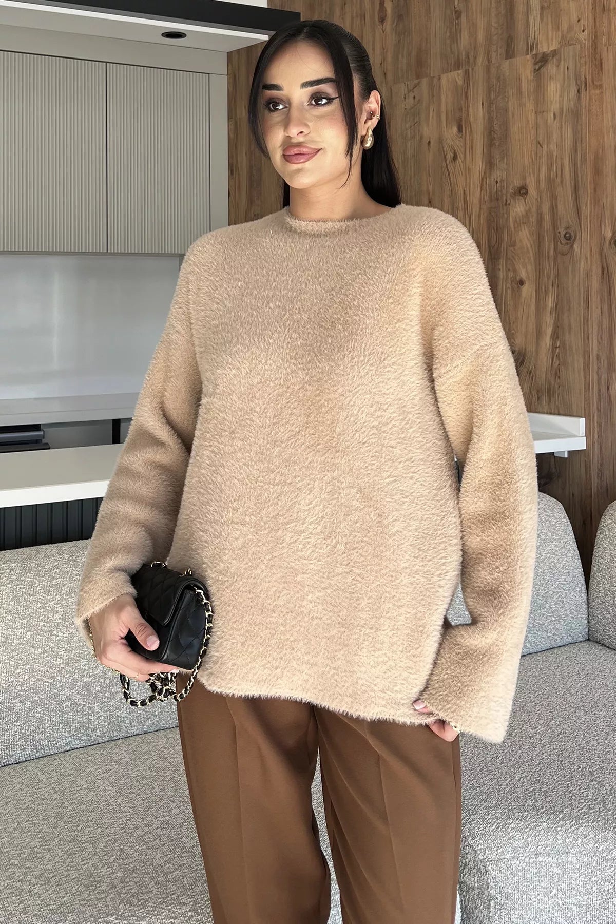 Salaş Sakallı Triko Kazak