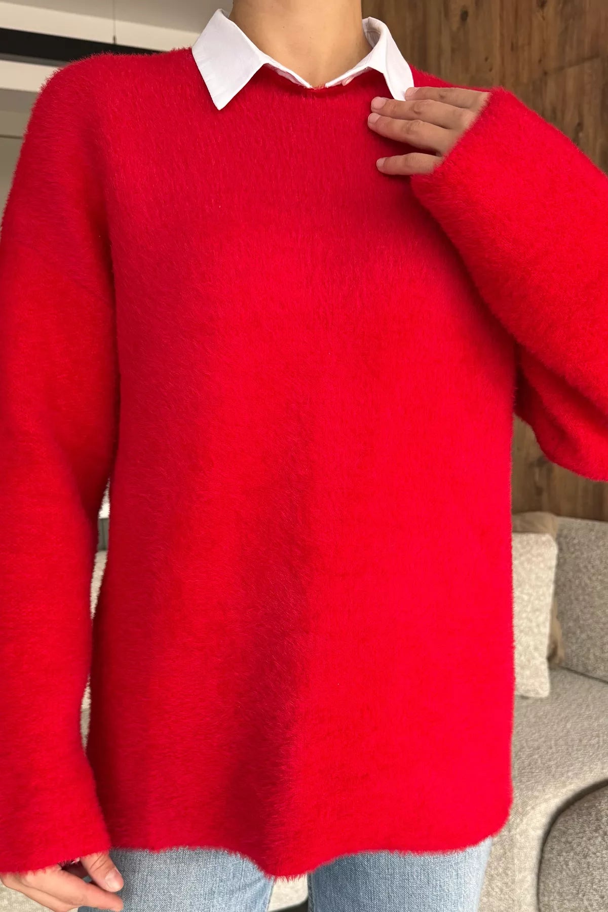 Salaş Sakallı Triko Kazak