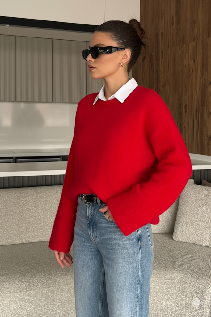 Salaş Sakallı Triko Kazak